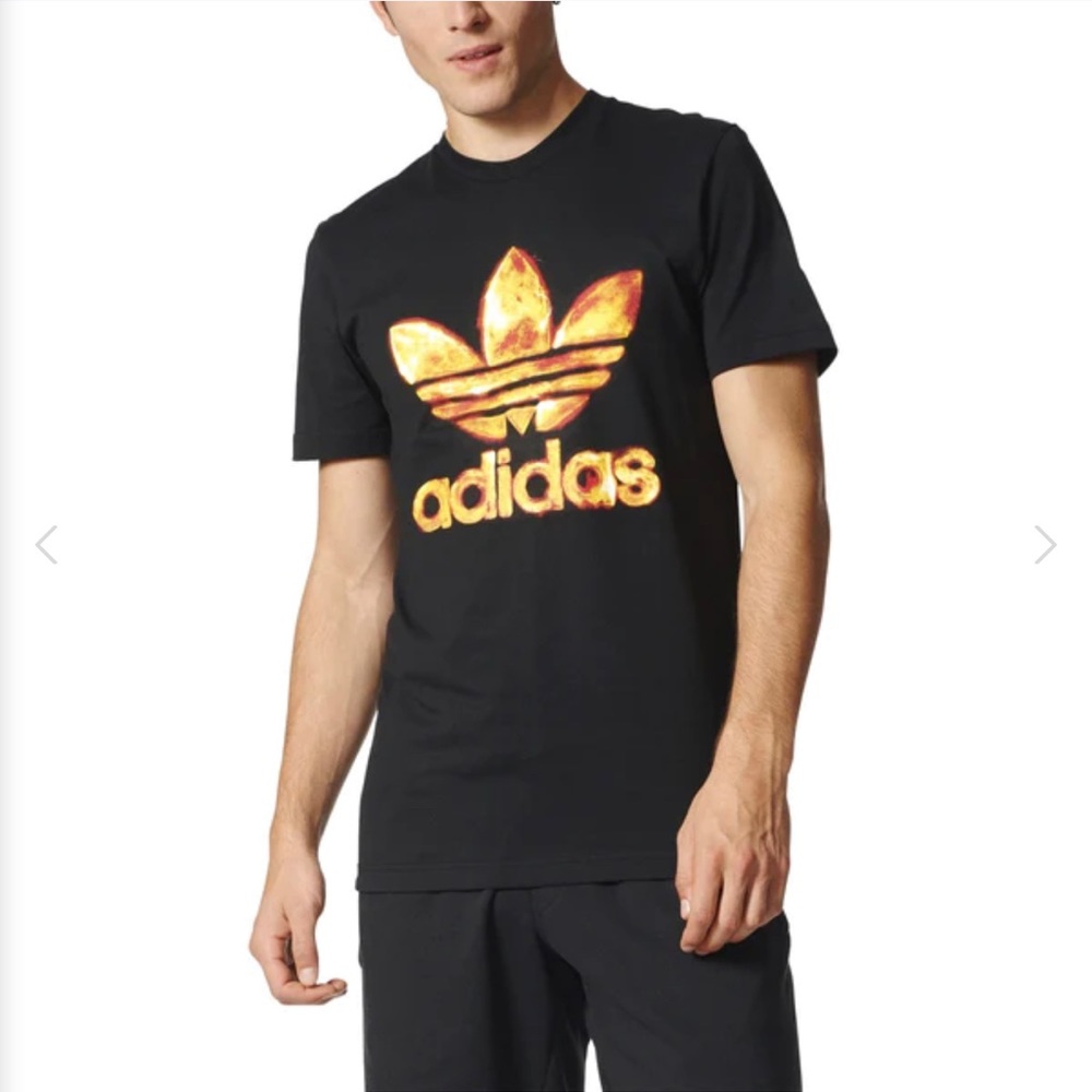 Adidas Originals Trefoil Graphic‎ Shortsleeve Men's T-Shirt Black